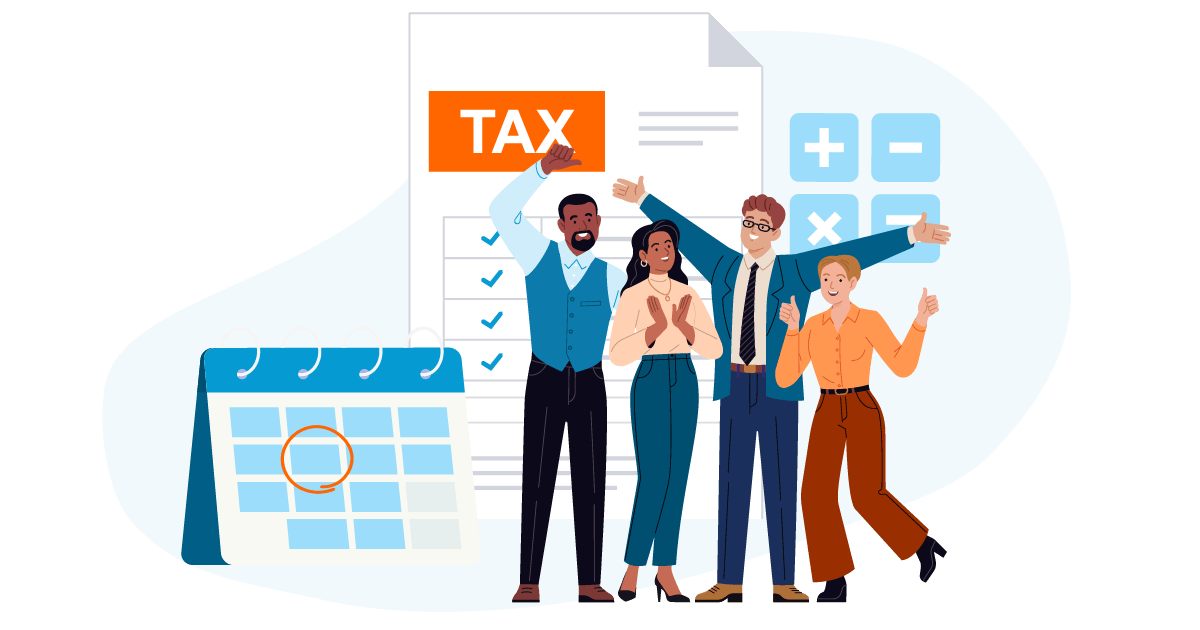Sales tax animation