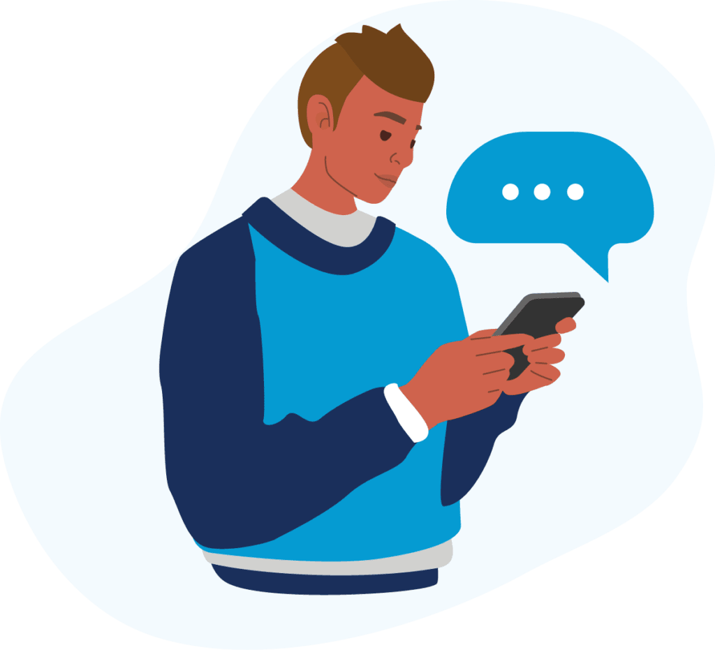 chat bot illustration