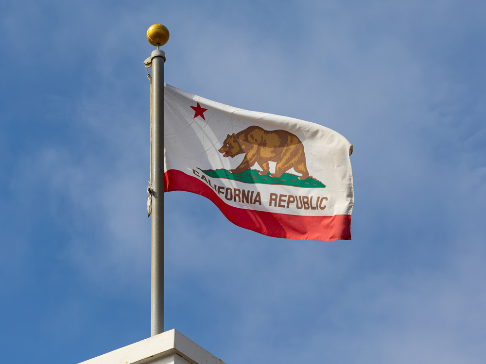 Bandera del estado de California