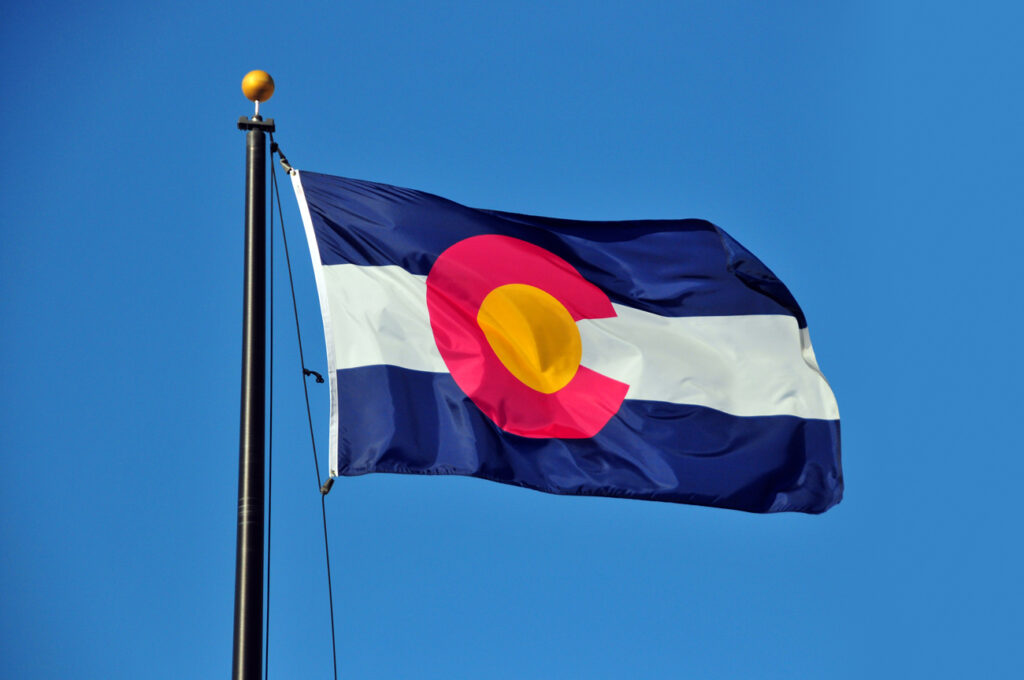 Bandera del estado de Colorado