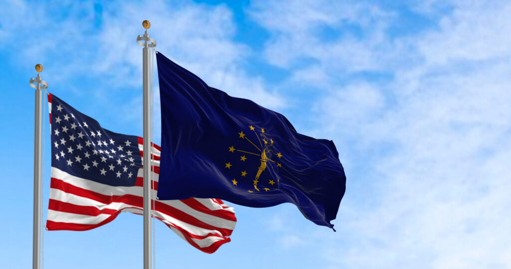 Indiana State Flag