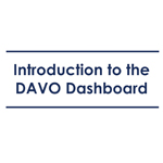 Introduction to the DAVO Dashboard