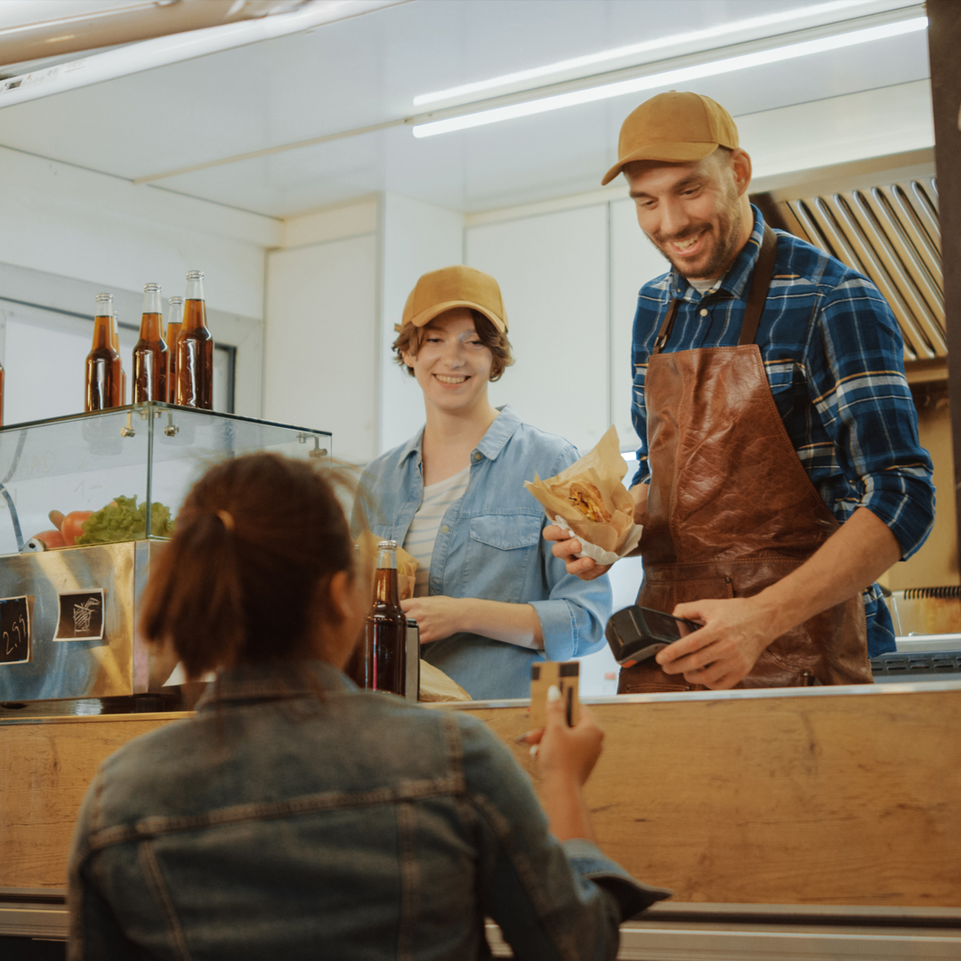 impuesto sobre las ventas para camiones de comida