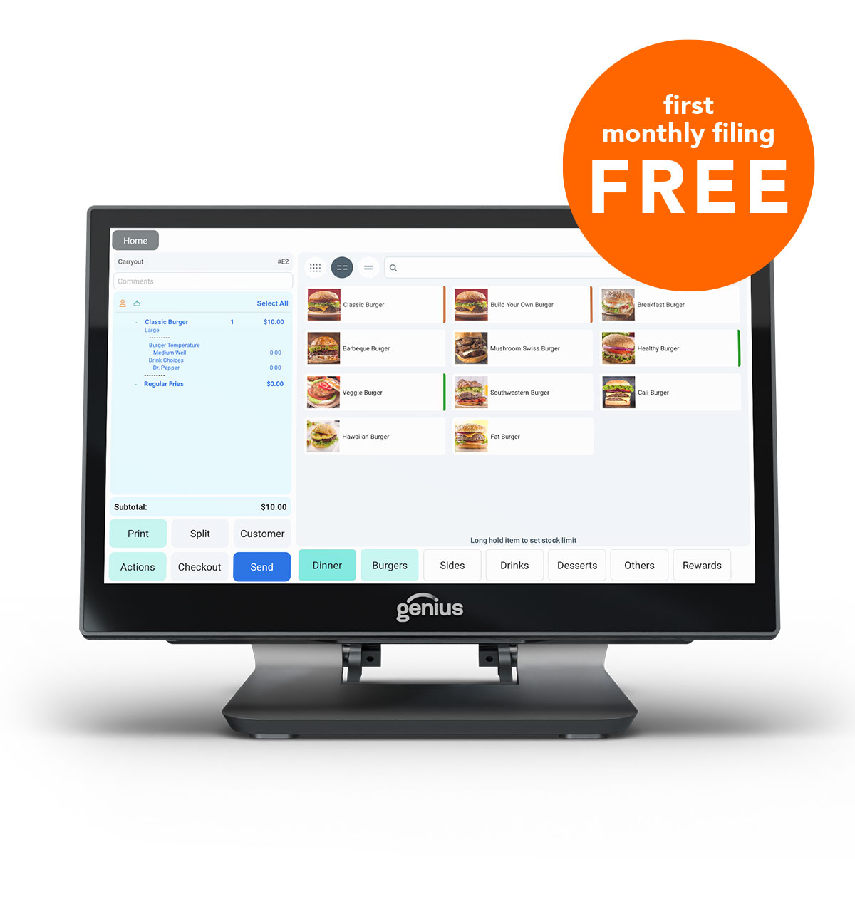 Genius Restaurant POS